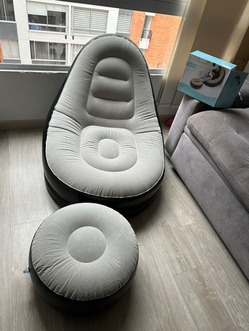 🛋️ Poltrona Inflable Premium – Transforma tu hogar con estilo [¡PAGA SOLO AL RECIBIR! 🔥]